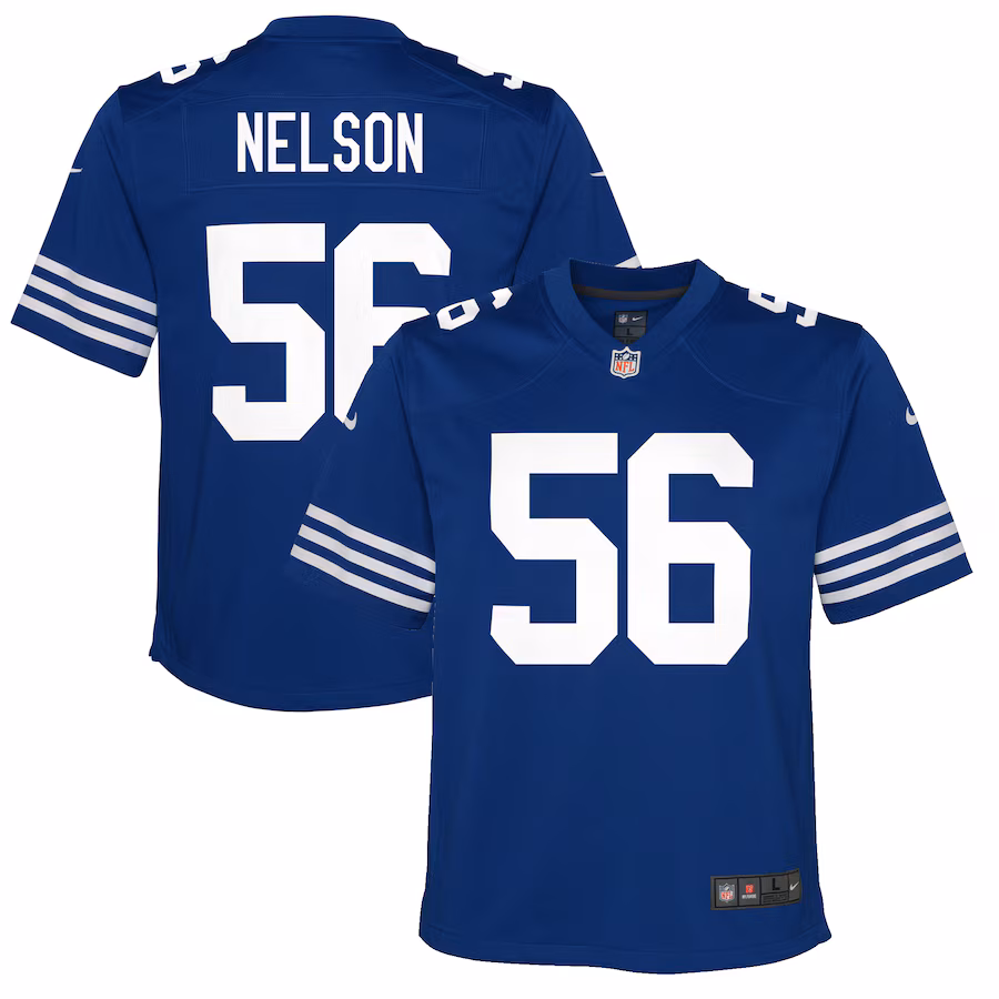 Youth Indianapolis Colts Quenton Nelson Nike Royal Game Jersey - Ujersey