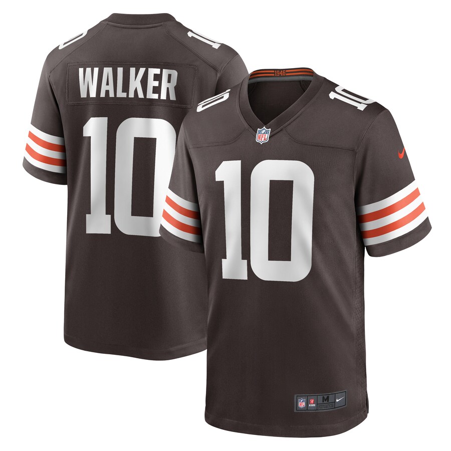 Men's Cleveland Browns Phillip Walker Nike  Brown Team Game Jersey - Ujersey