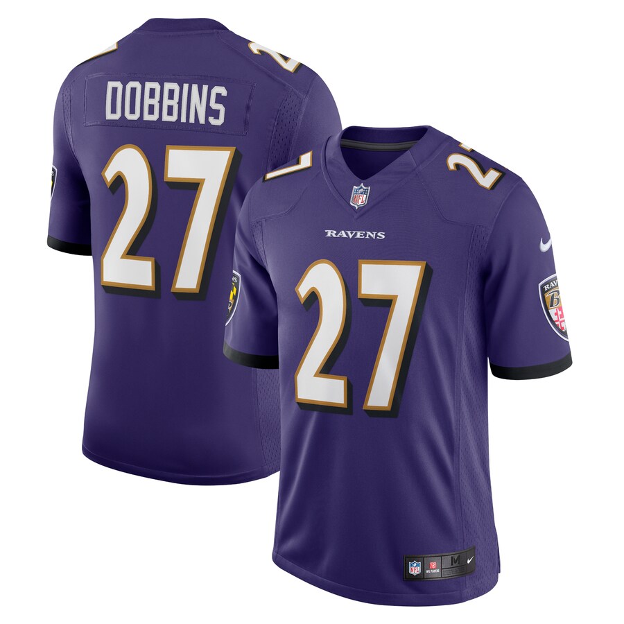 Men's Baltimore Ravens J.K. Dobbins Nike Purple Vapor Limited Jersey - Ujersey