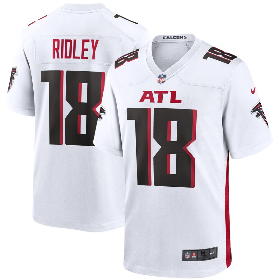 Men's Atlanta Falcons Calvin Ridley Nike White Game Jersey - Ujersey