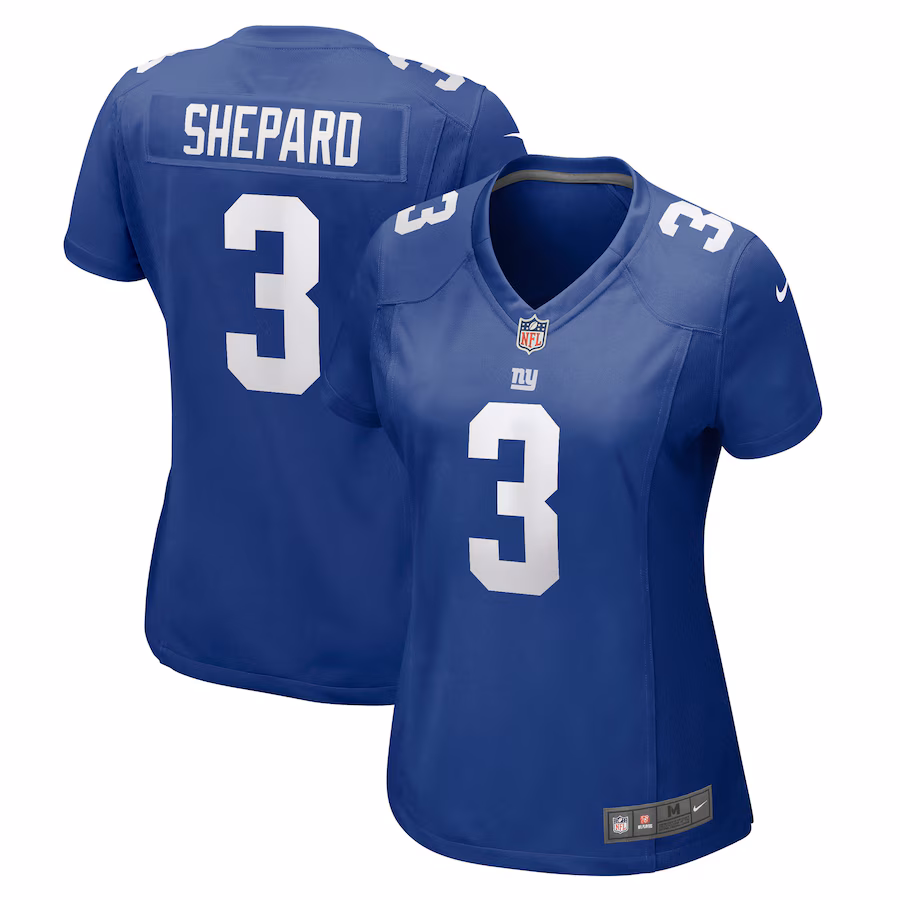 Women's New York Giants Sterling Shepard Nike Royal Game Player Jersey - Ujersey
