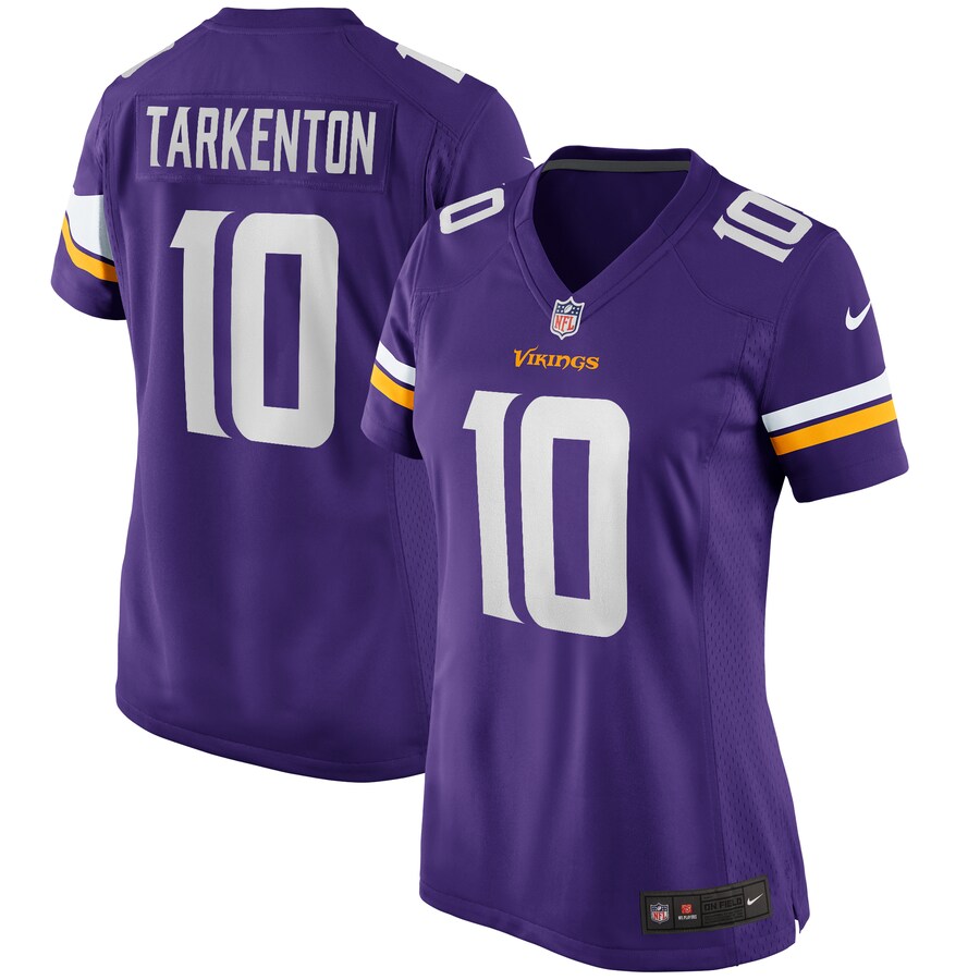 Women's Minnesota Vikings Fran Tarkenton Nike Purple Game Retired Player Jersey - Ujersey