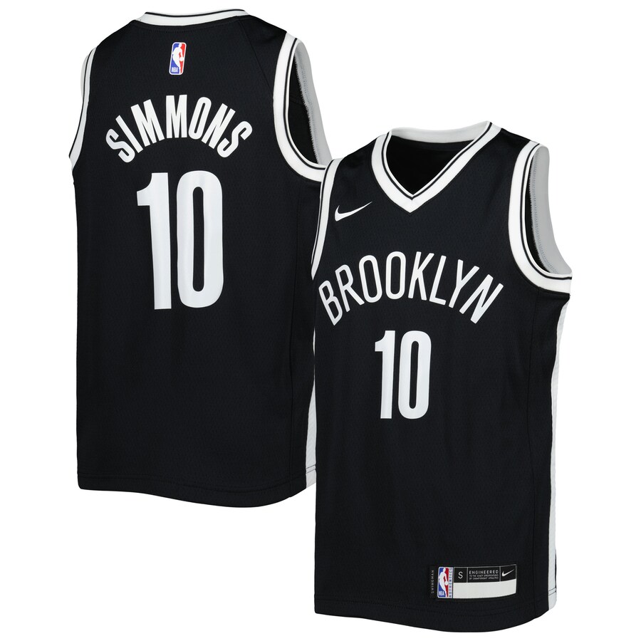 Youth Brooklyn Nets Ben Simmons Nike Black Swingman Jersey - Icon Edition - Ujersey