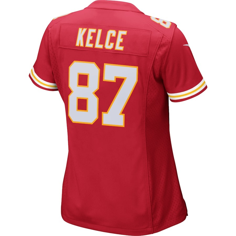 Women's Nike Travis Kelce Red Kansas City Chiefs Game Jersey - Ujersey