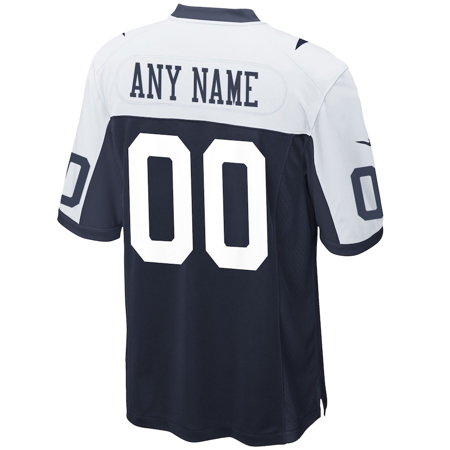 Men's Dallas Cowboys Nike Navy Alternate Custom Game Jersey - Ujersey