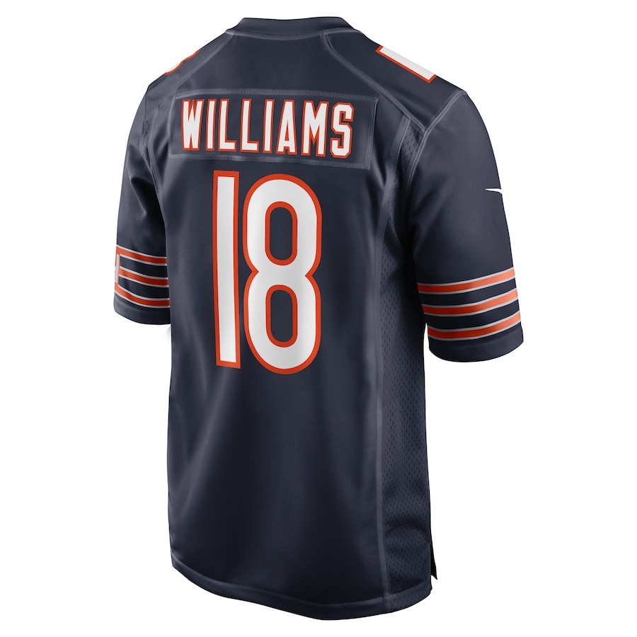 Men's Chicago Bears Caleb Williams Nike Navy 2024 NFL Draft First Round Pick Player Game Jersey - Ujersey