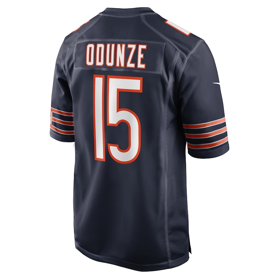 Men's Chicago Bears Rome Odunze Nike Navy 2024 NFL Draft First Round Pick Player Game Jersey - Ujersey
