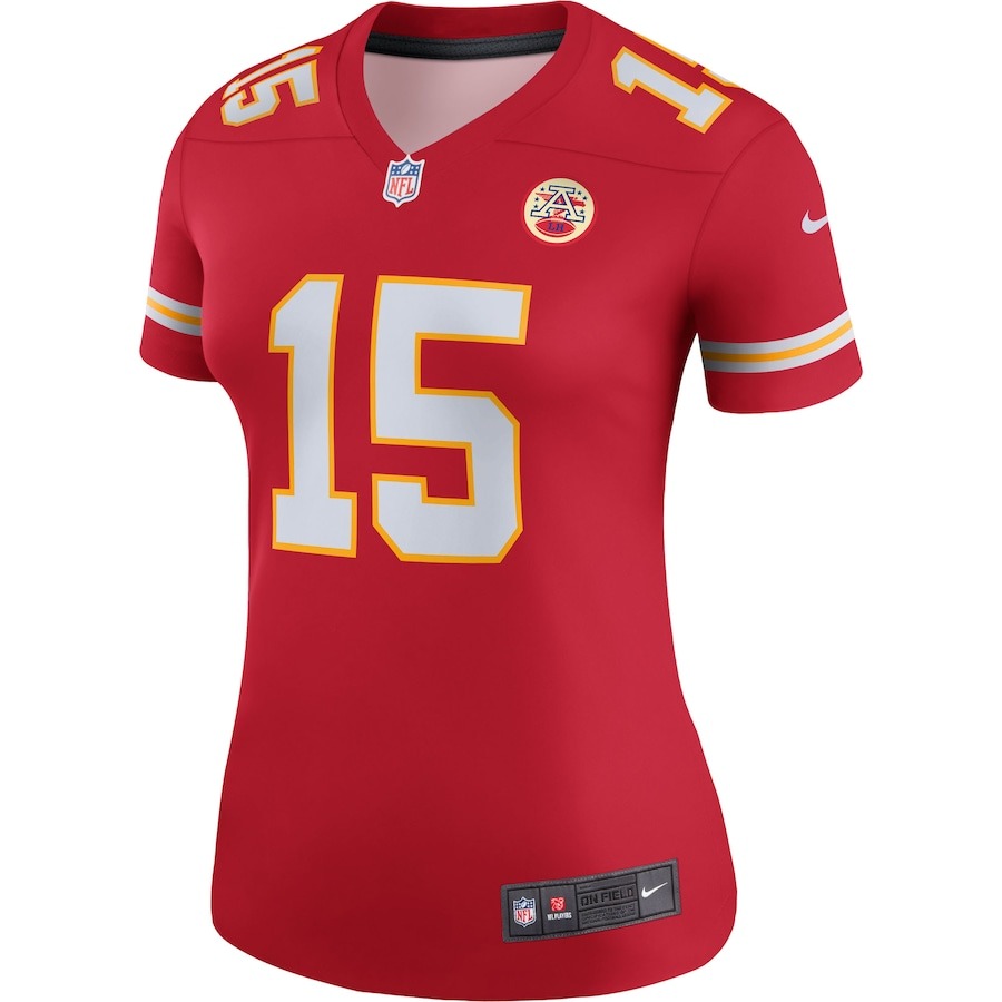 Women's Kansas City Chiefs Patrick Mahomes Nike Red Legend Team Jersey - Ujersey