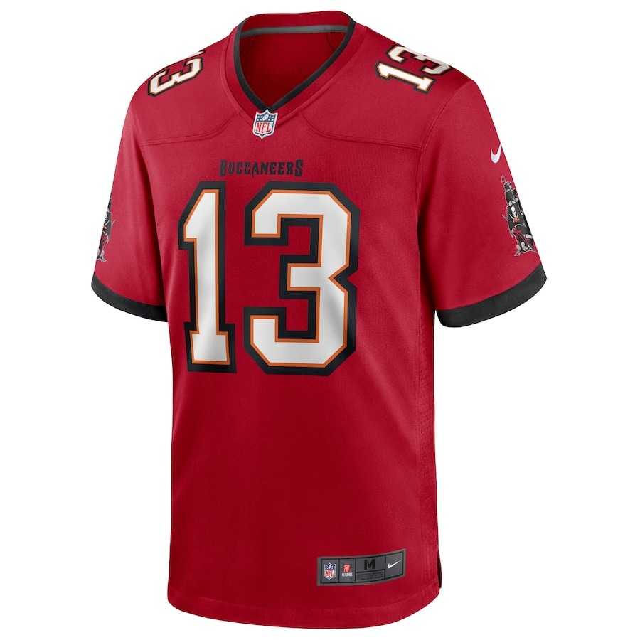 Men's Tampa Bay Buccaneers Mike Evans Nike Red Game Jersey - Ujersey