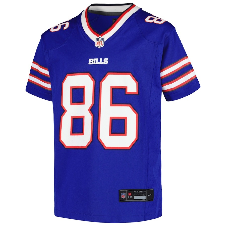 Youth Buffalo Bills Dalton Kincaid Nike Royal Game Jersey - Ujersey