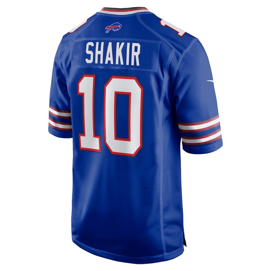 Men's Buffalo Bills Khalil Shakir Nike Royal Game Jersey - Ujersey