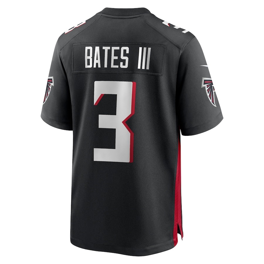 Men's Atlanta Falcons Jessie Bates III Nike Black Game Player Jersey - Ujersey