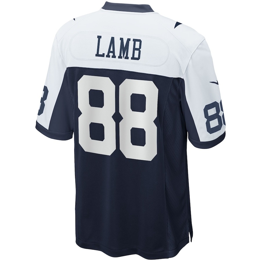 Men's Dallas Cowboys CeeDee Lamb Nike Navy Alternate Game Team Jersey - Ujersey