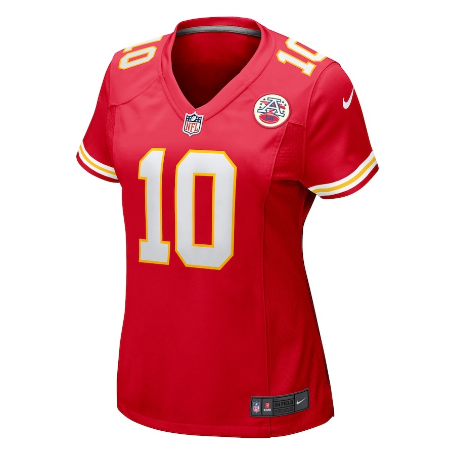 Women's Kansas City Chiefs Isiah Pacheco Nike Red Game Player Jersey - Ujersey