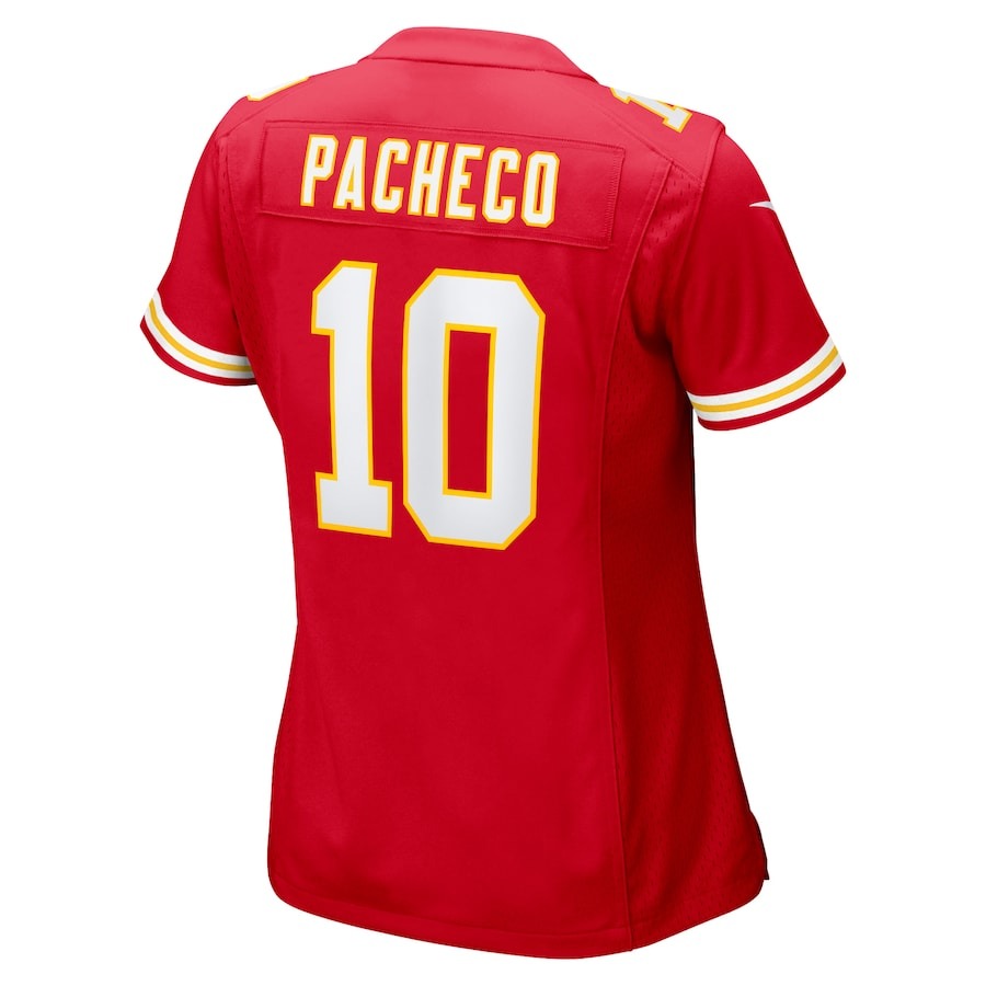Women's Kansas City Chiefs Isiah Pacheco Nike Red Game Player Jersey - Ujersey