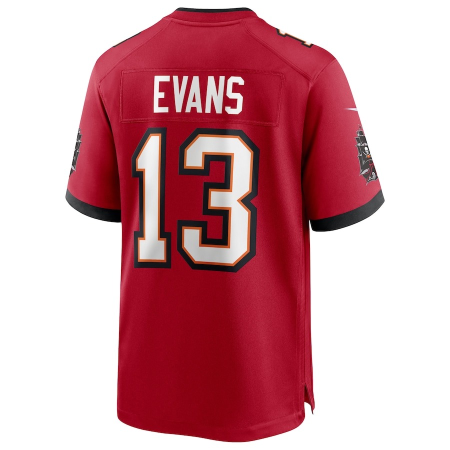Men's Tampa Bay Buccaneers Mike Evans Nike Red Game Jersey - Ujersey
