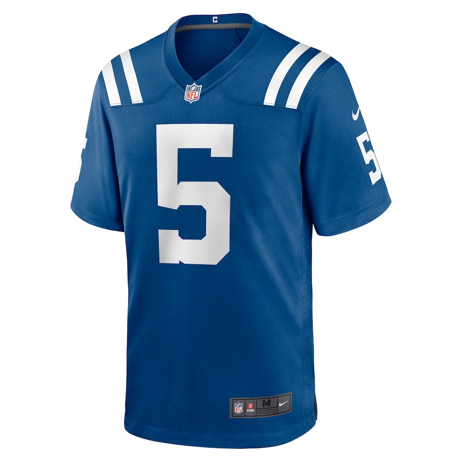 Men's Indianapolis Colts Anthony Richardson Nike Royal 2023 NFL Draft First Round Pick Game Jersey - Ujersey