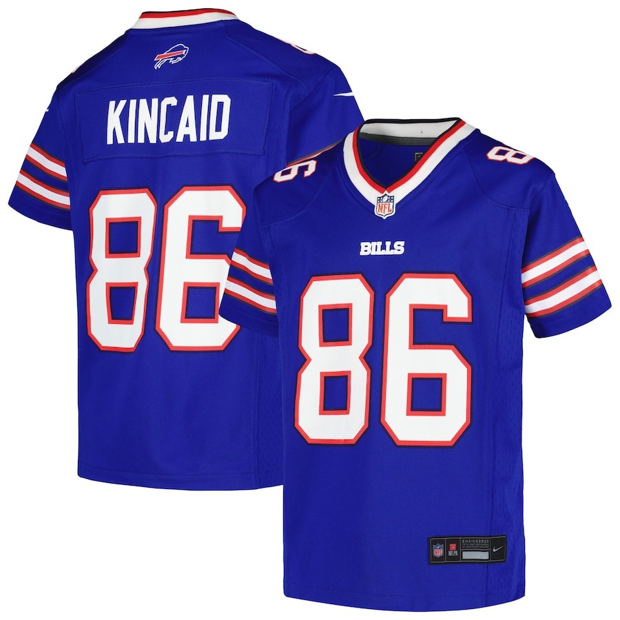 Youth Buffalo Bills Dalton Kincaid Nike Royal Game Jersey - Ujersey