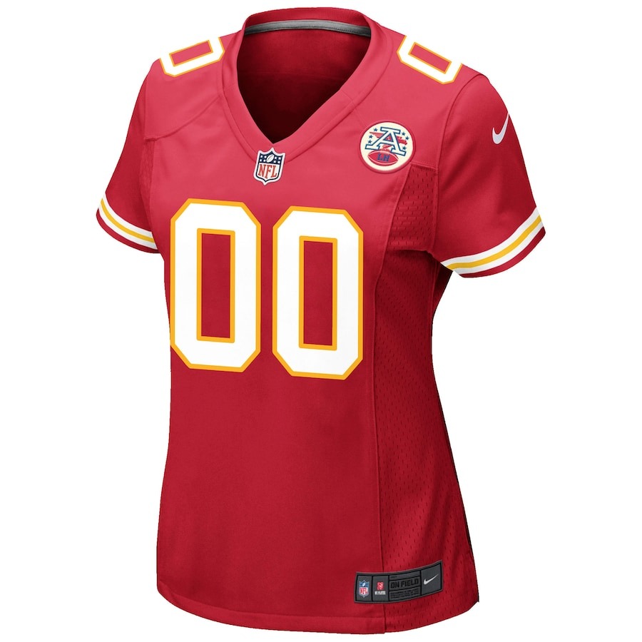 Women's Nike Red Kansas City Chiefs Custom Game Jersey - Ujersey