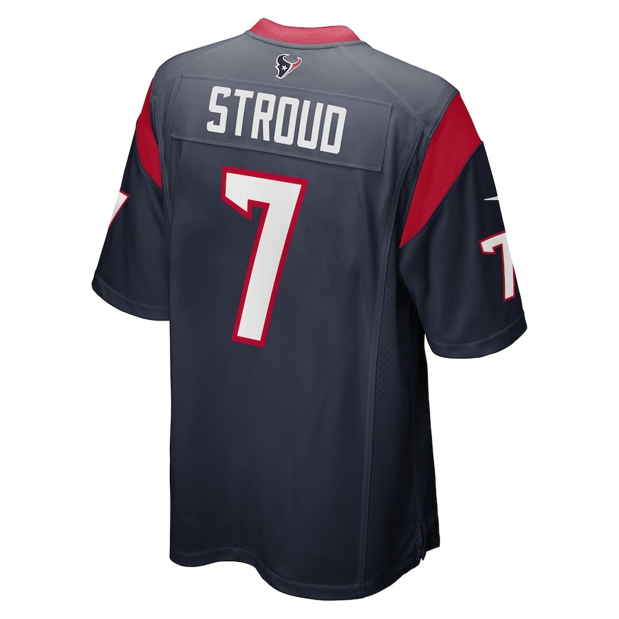 Men's Houston Texans C.J. Stroud Nike Navy 2023 NFL Draft First Round Pick Game Jersey - Ujersey