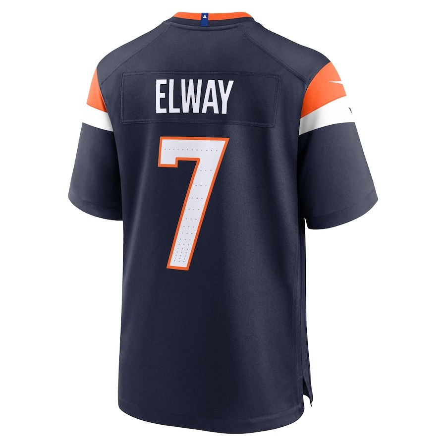 Men's Denver Broncos John Elway Nike Navy Alternate Retired Player Game Jersey - Ujersey