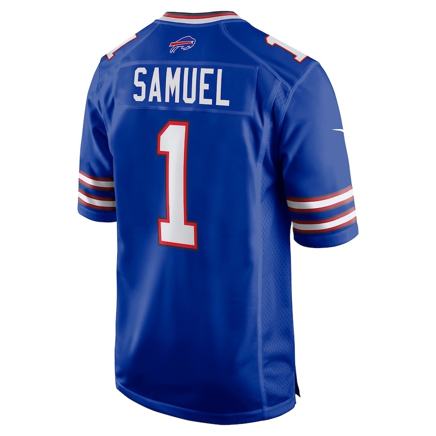 Men's Buffalo Bills Curtis Samuel Nike  Royal  Game Jersey - Ujersey