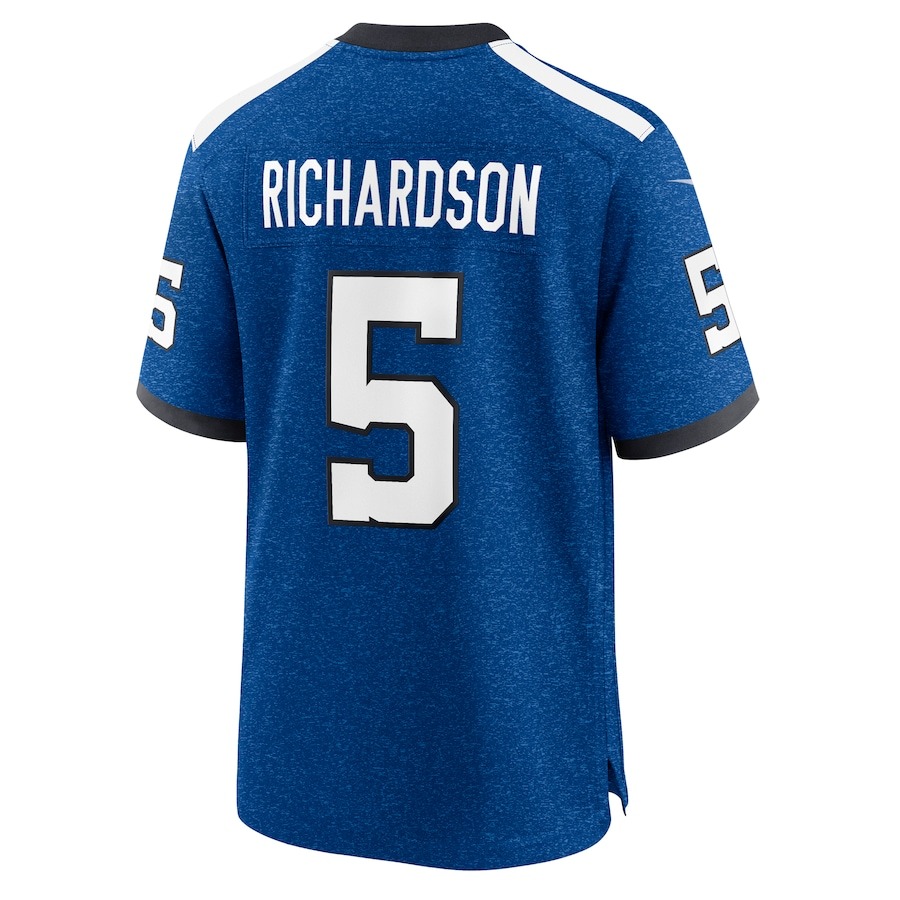Men's Indianapolis Colts Anthony Richardson Nike Royal Indiana Nights Alternate Game Jersey - Ujersey