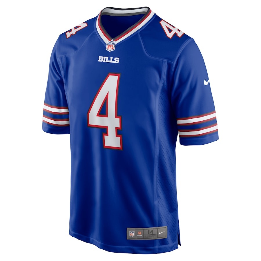 Men's Buffalo Bills James Cook Nike Royal Game Player Jersey - Ujersey