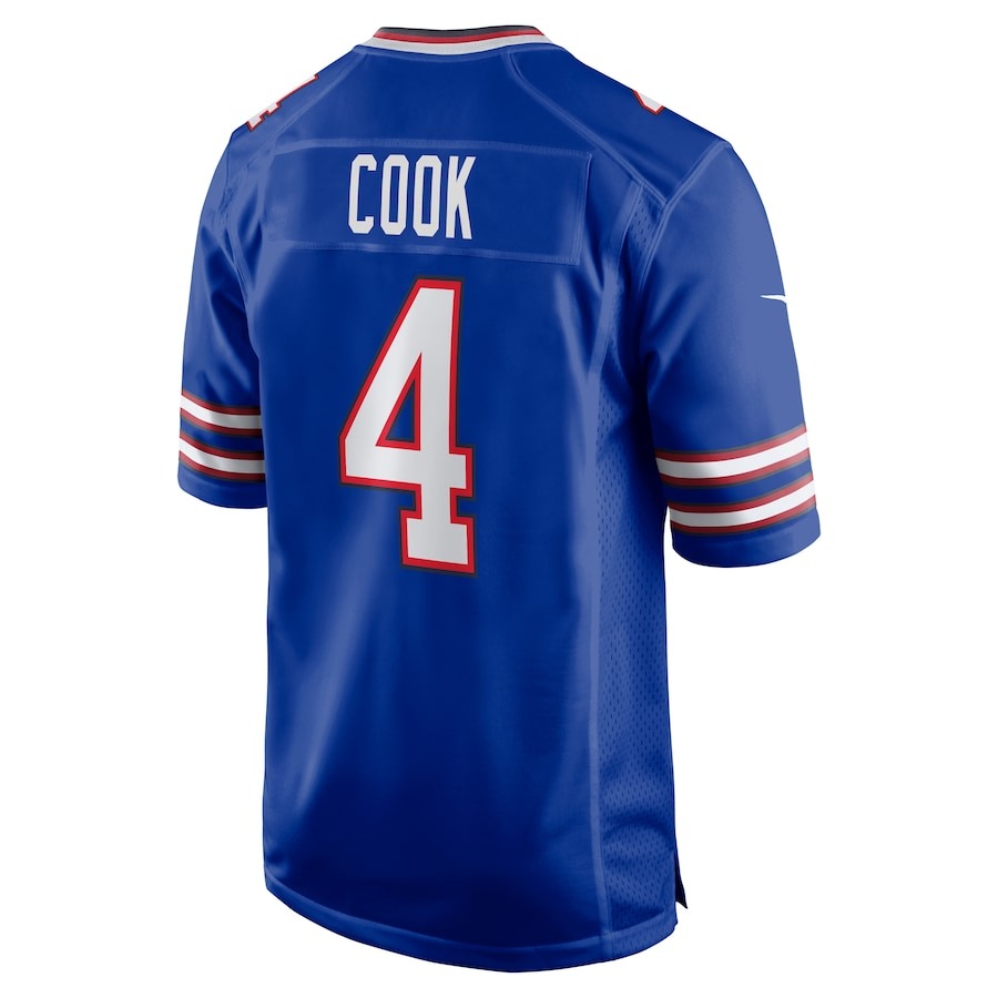 Men's Buffalo Bills James Cook Nike Royal Game Player Jersey - Ujersey