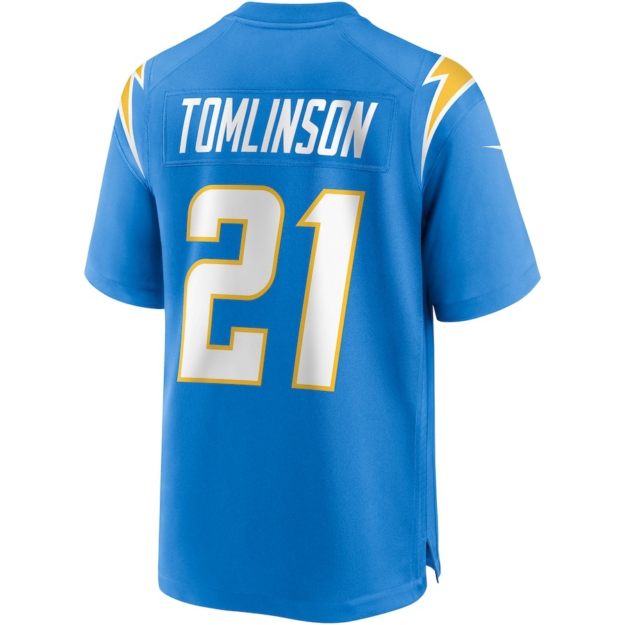 Men's Los Angeles Chargers LaDainian Tomlinson Nike Powder Blue Game Retired Player Jersey - Ujersey