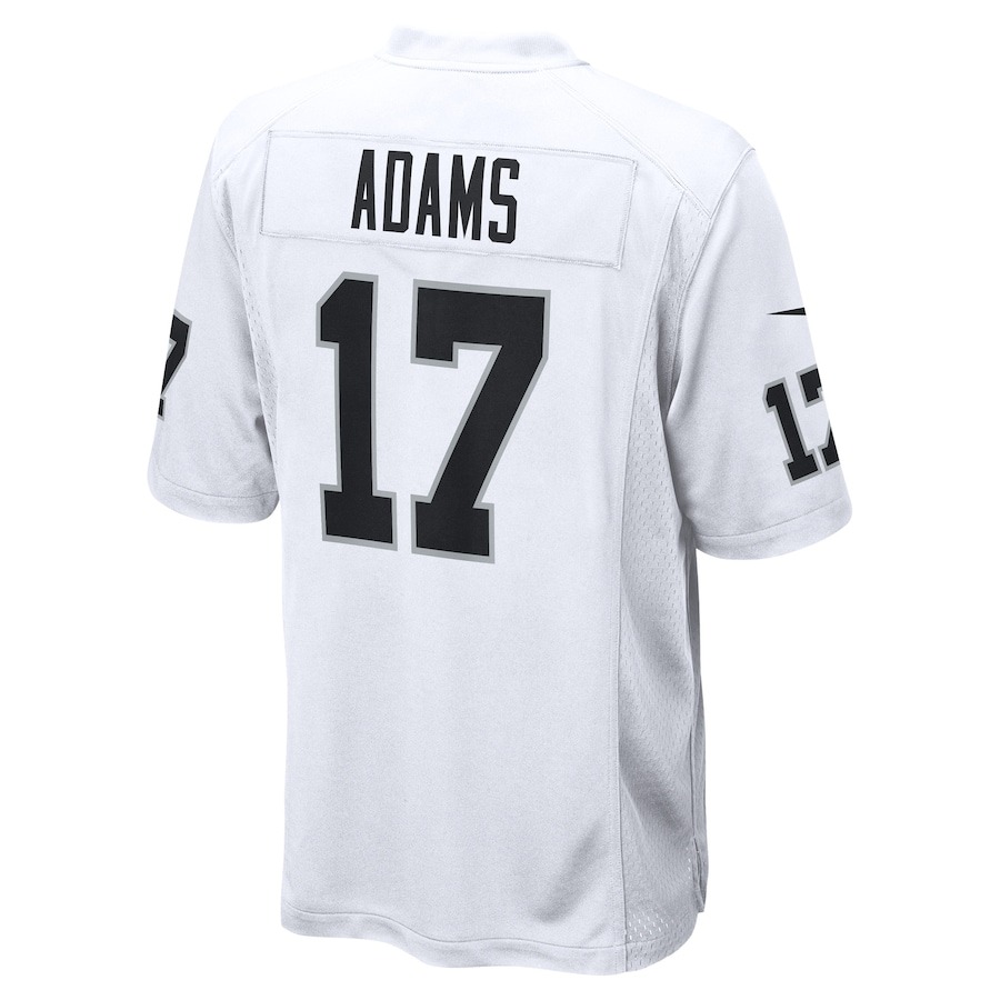 Men's Las Vegas Raiders Davante Adams Nike White Game Jersey - Ujersey