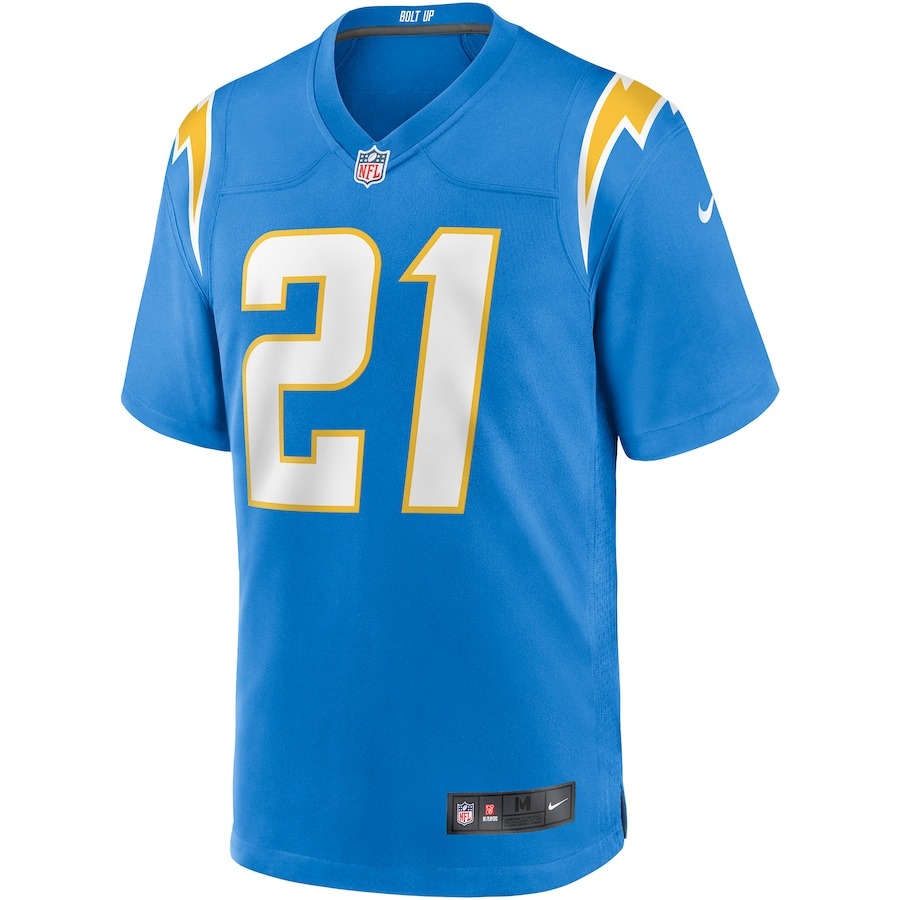 Men's Los Angeles Chargers LaDainian Tomlinson Nike Powder Blue Game Retired Player Jersey - Ujersey
