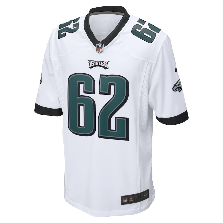 Men's Philadelphia Eagles Jason Kelce Nike White  Game Jersey - Ujersey