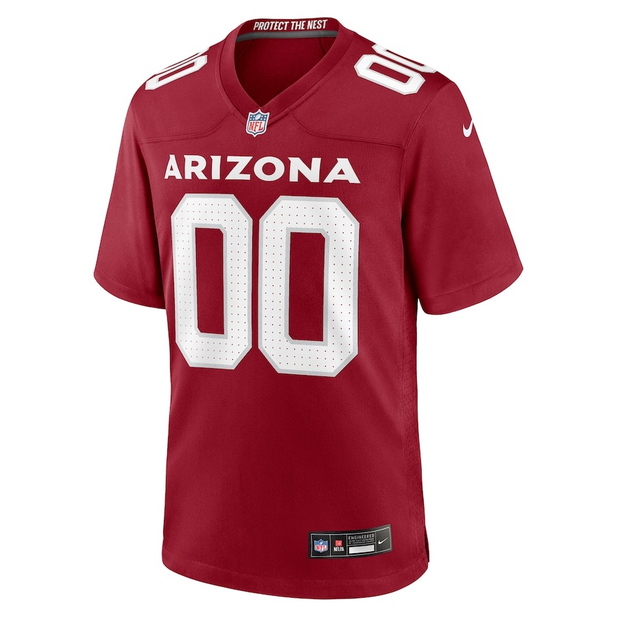 Men's Arizona Cardinals Nike Cardinal Custom Game Jersey - Ujersey