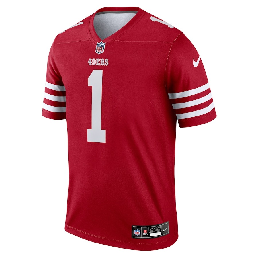 Men's San Francisco 49ers Deebo Samuel Sr Nike Scarlet Legend Jersey - Ujersey