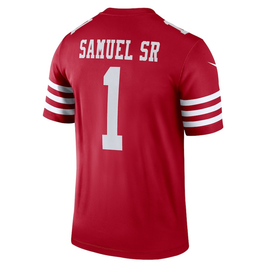 Men's San Francisco 49ers Deebo Samuel Sr Nike Scarlet Legend Jersey - Ujersey