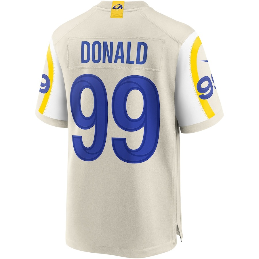 Men's Los Angeles Rams Aaron Donald Nike Bone Game Jersey - Ujersey