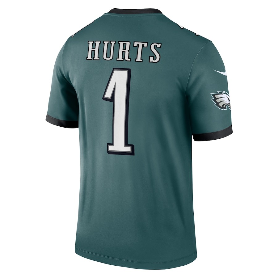 Men's Philadelphia Eagles Jalen Hurts Nike Midnight Green Legend Jersey - Ujersey