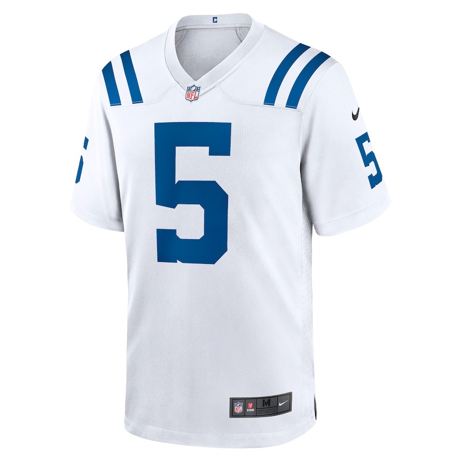 Men's Indianapolis Colts Anthony Richardson Nike White 2023 NFL Draft First Round Pick Game Jersey - Ujersey