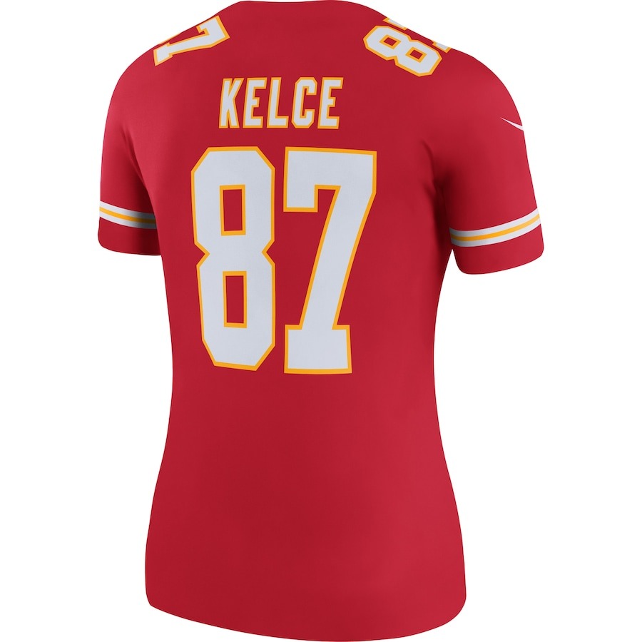 Women's Kansas City Chiefs Travis Kelce Nike Red Legend Jersey - Ujersey