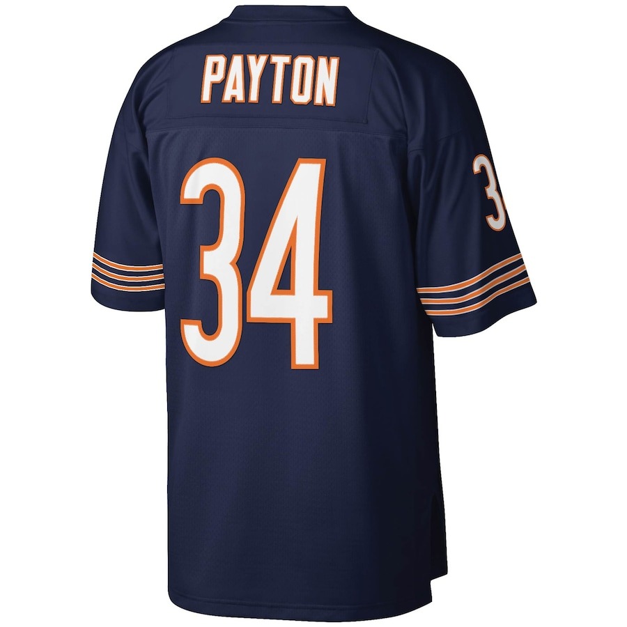 Men's Chicago Bears Walter Payton Mitchell & Ness Navy Legacy Replica Jersey - Ujersey