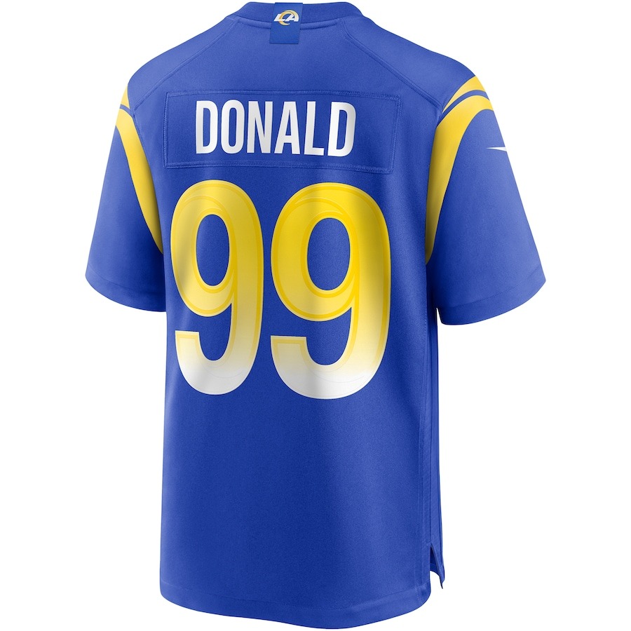 Men's Los Angeles Rams Aaron Donald Nike Royal Game Player Jersey - Ujersey