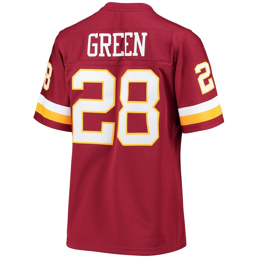 Women's Washington Football Team Darrell Green Mitchell & Ness Burgundy Legacy Replica Player Jersey - Ujersey