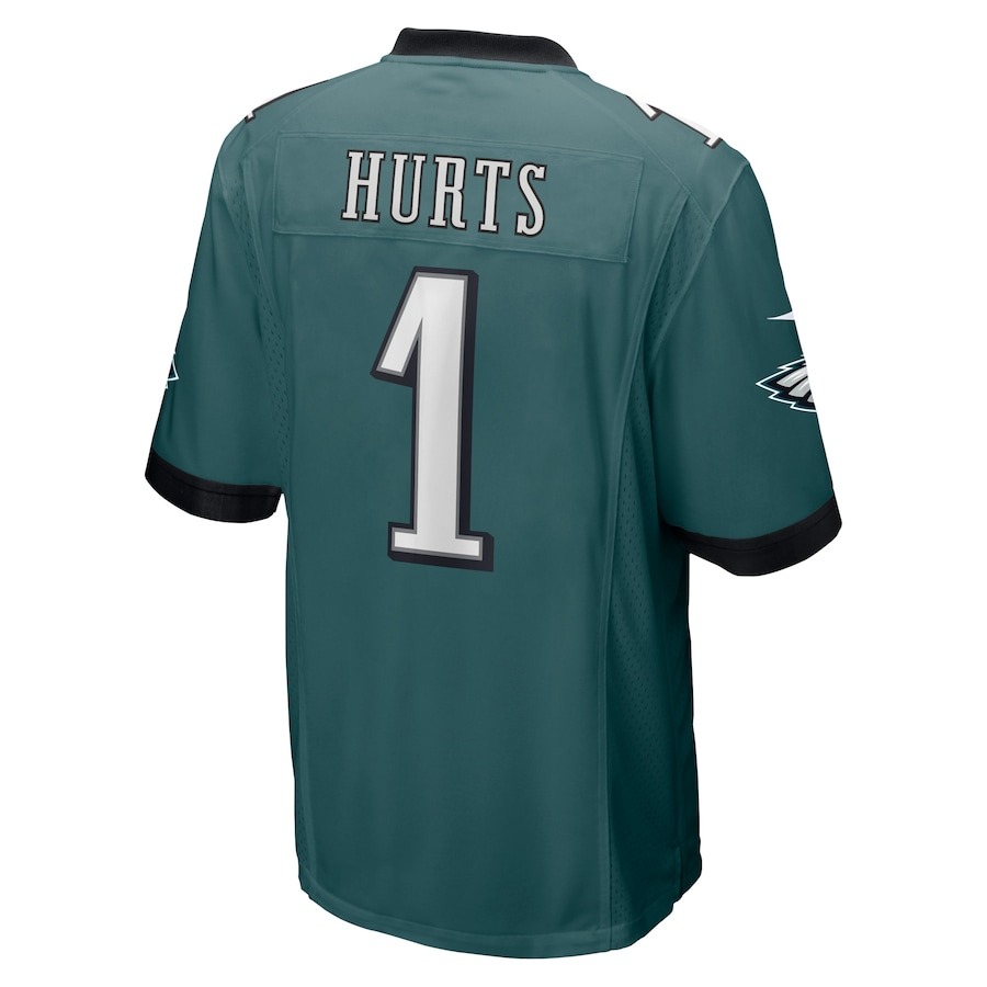 Men's Philadelphia Eagles Jalen Hurts Nike Midnight Green Player Jersey - Ujersey