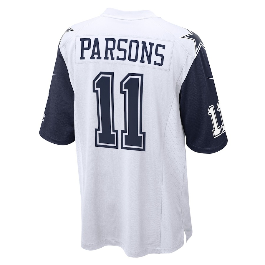 Men's Dallas Cowboys Micah Parsons Nike White Alternate Game Jersey - Ujersey