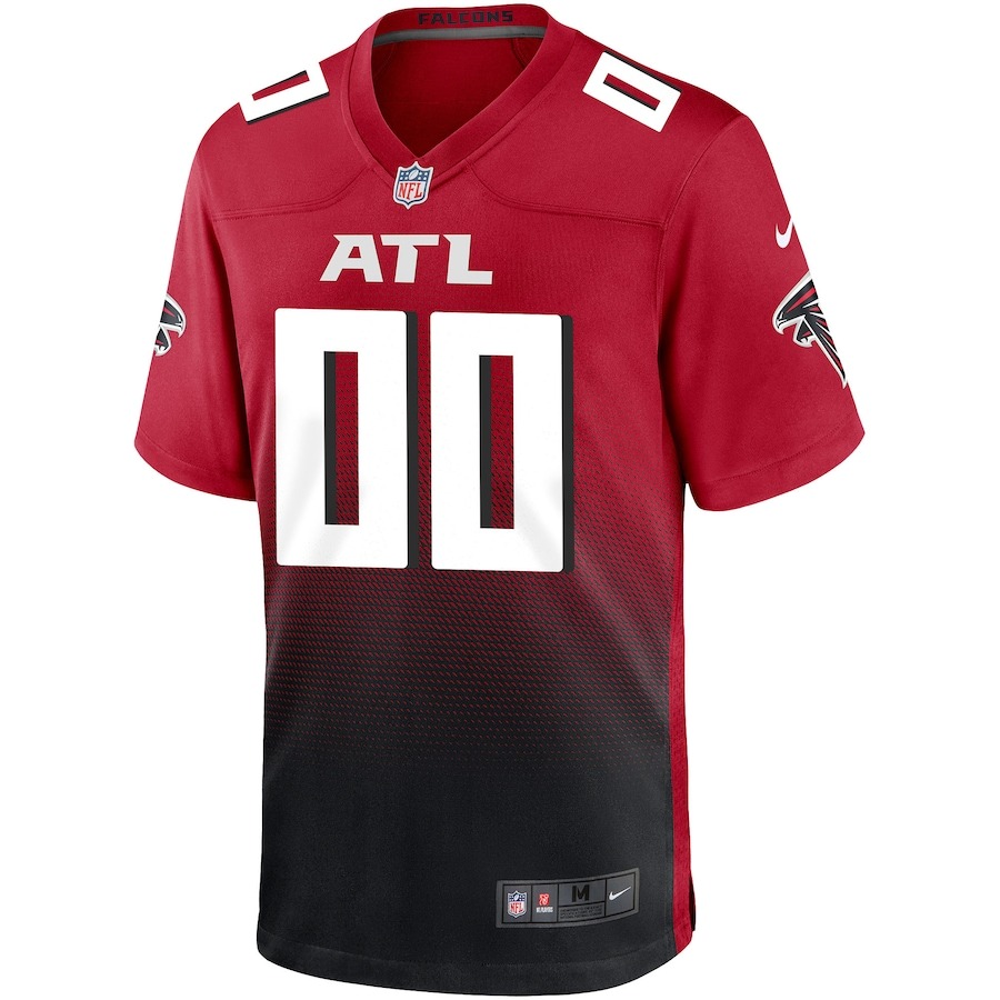 Men's Atlanta Falcons Nike Red Alternate Custom Game Jersey - Ujersey