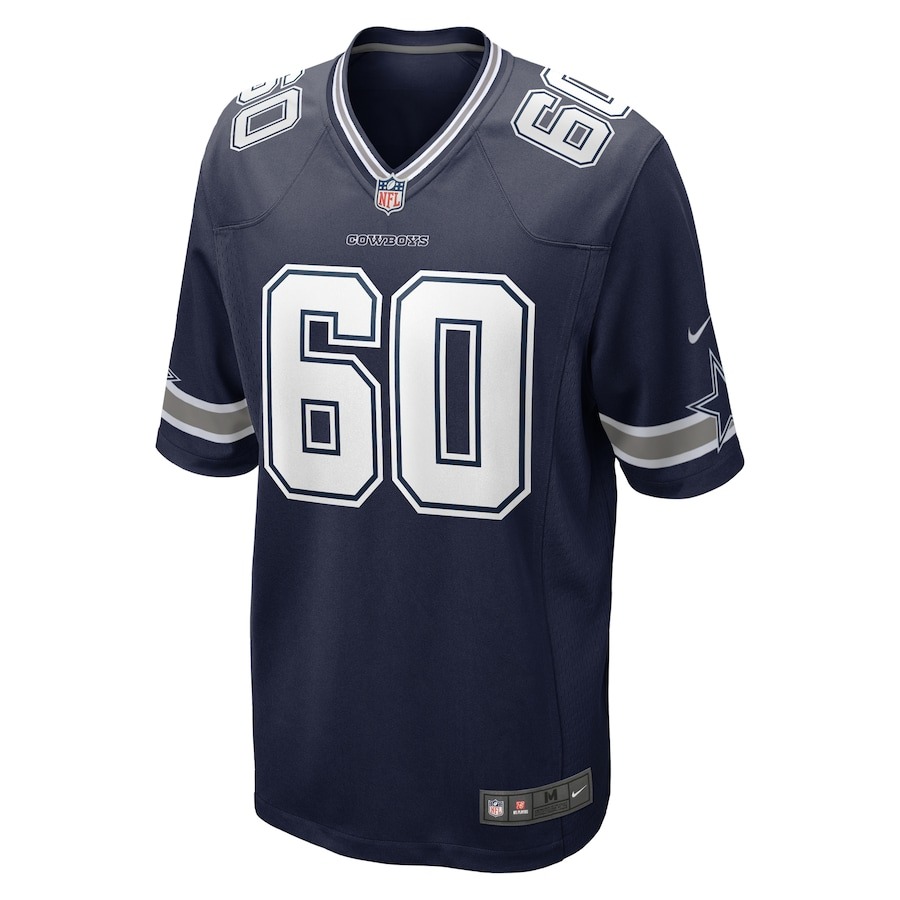 Men's Dallas Cowboys Tyler Guyton Nike Navy 2024 NFL Draft First Round Pick Player Game Jersey - Ujersey