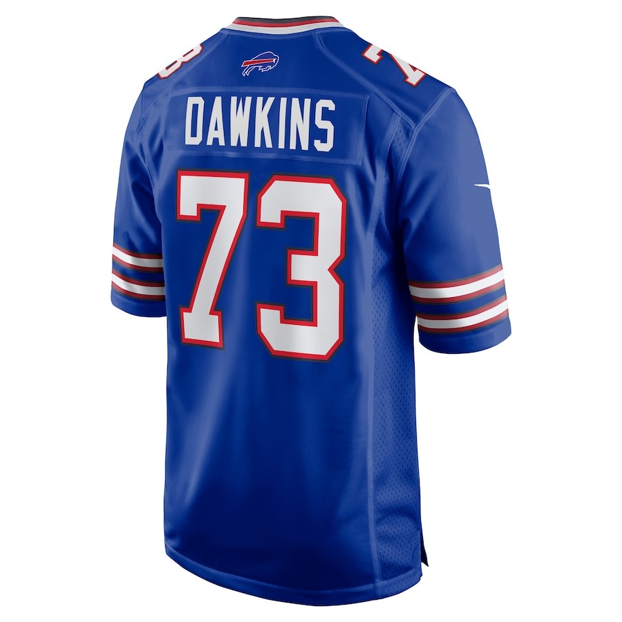 Men's Buffalo Bills Dion Dawkins Nike Royal Game Player Jersey - Ujersey