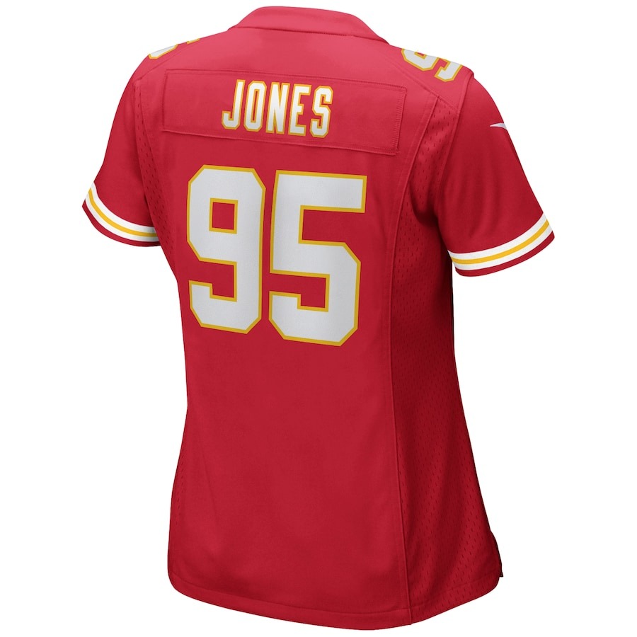 Women's Nike Chris Jones Red Kansas City Chiefs Game Jersey - Ujersey