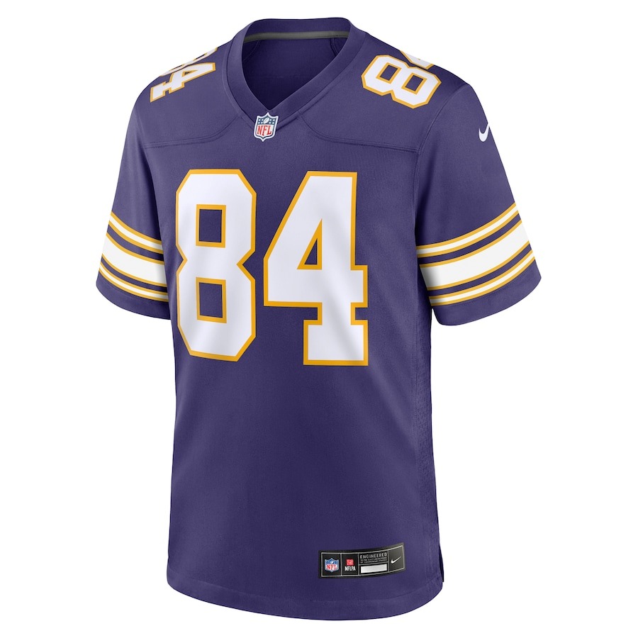 Men's Minnesota Vikings Randy Moss Nike Purple Classic Retired Player Game Jersey - Ujersey